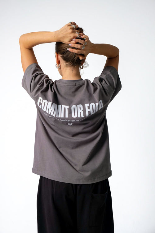 COMMIT TEE — DARK GRAY