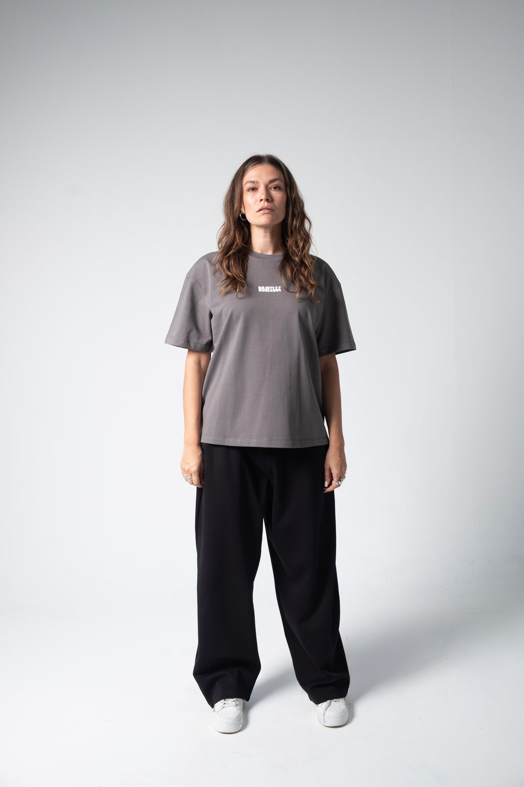 ROULETTE SWEATPANTS — BLACK