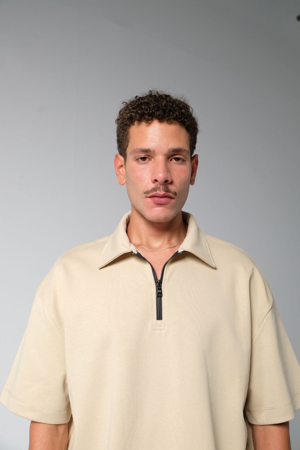 INSTINCT BOXY ZIP — STONE