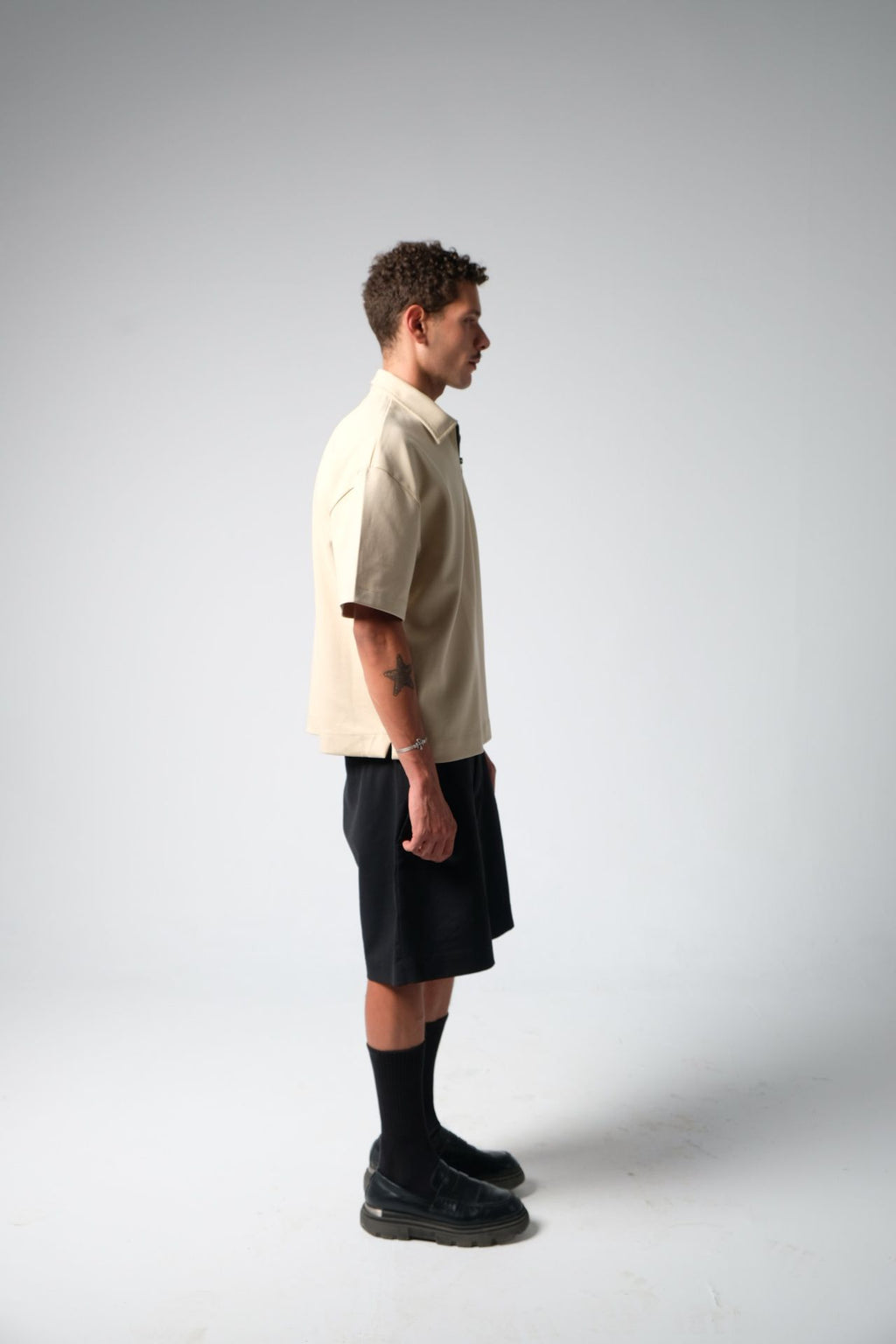 INSTINCT BOXY ZIP — STONE