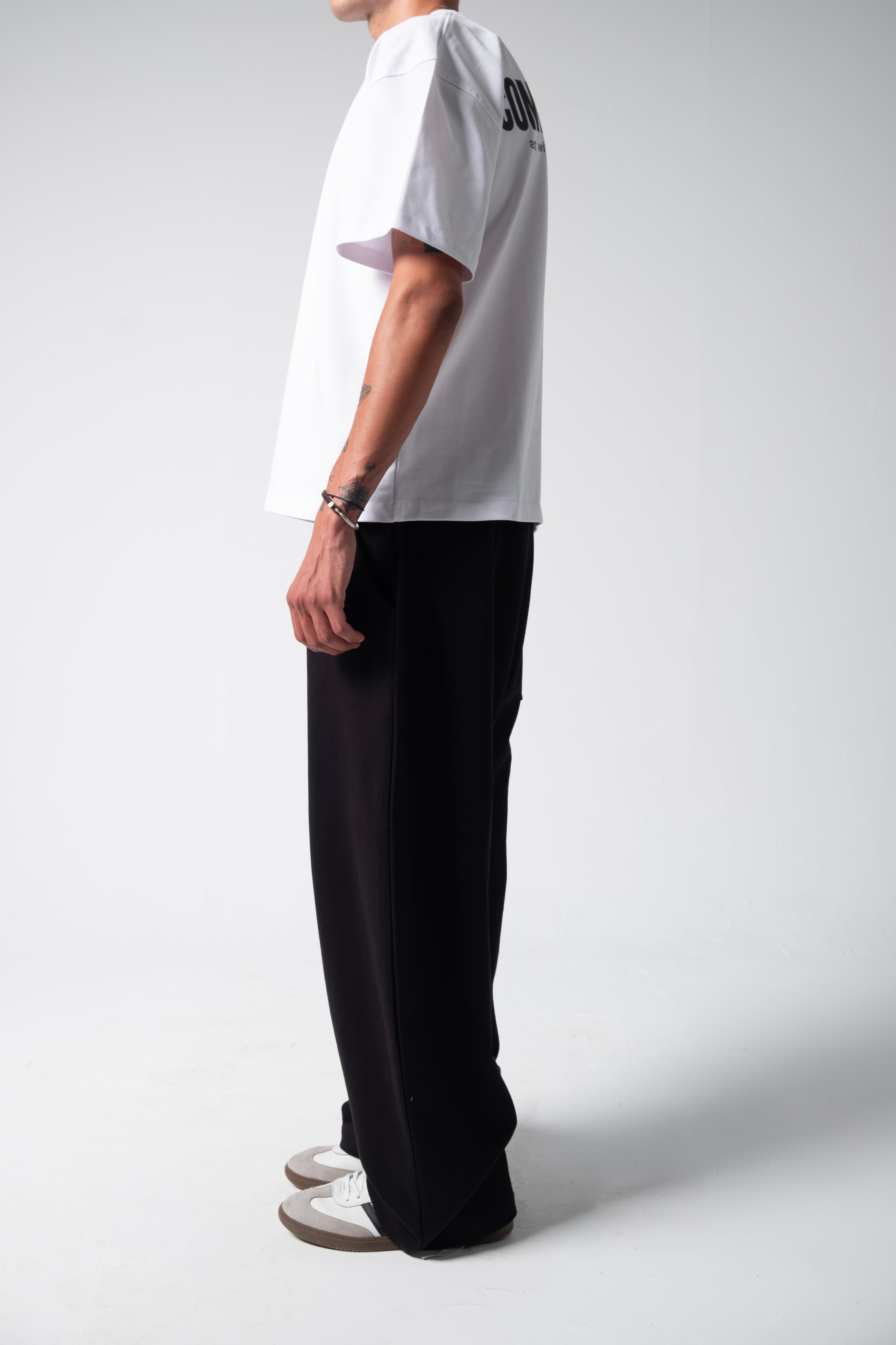 ROULETTE SWEATPANTS — BLACK