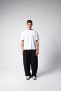 BLANK BOXY TEE — WHITE