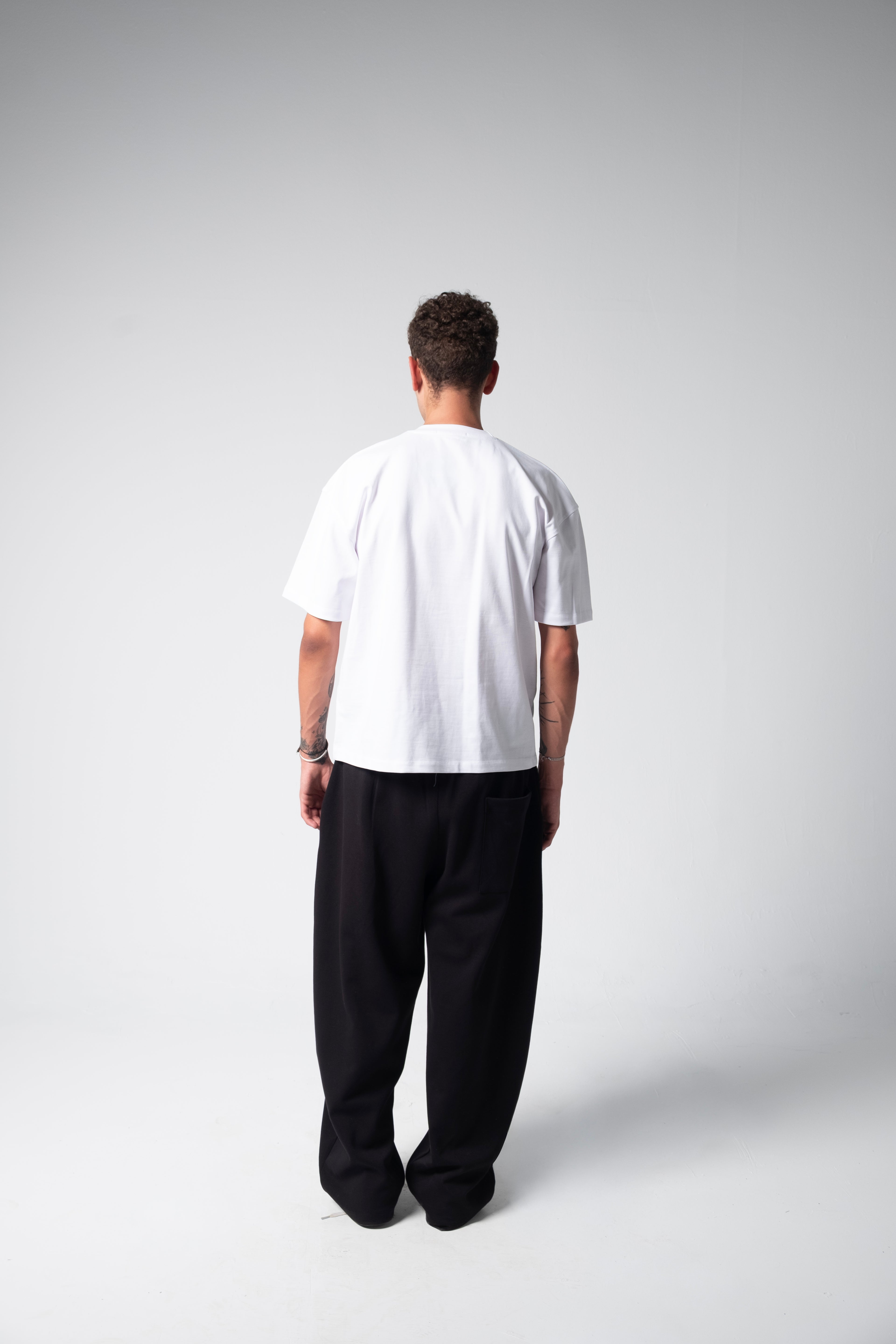 ROULETTE SWEATPANTS — BLACK