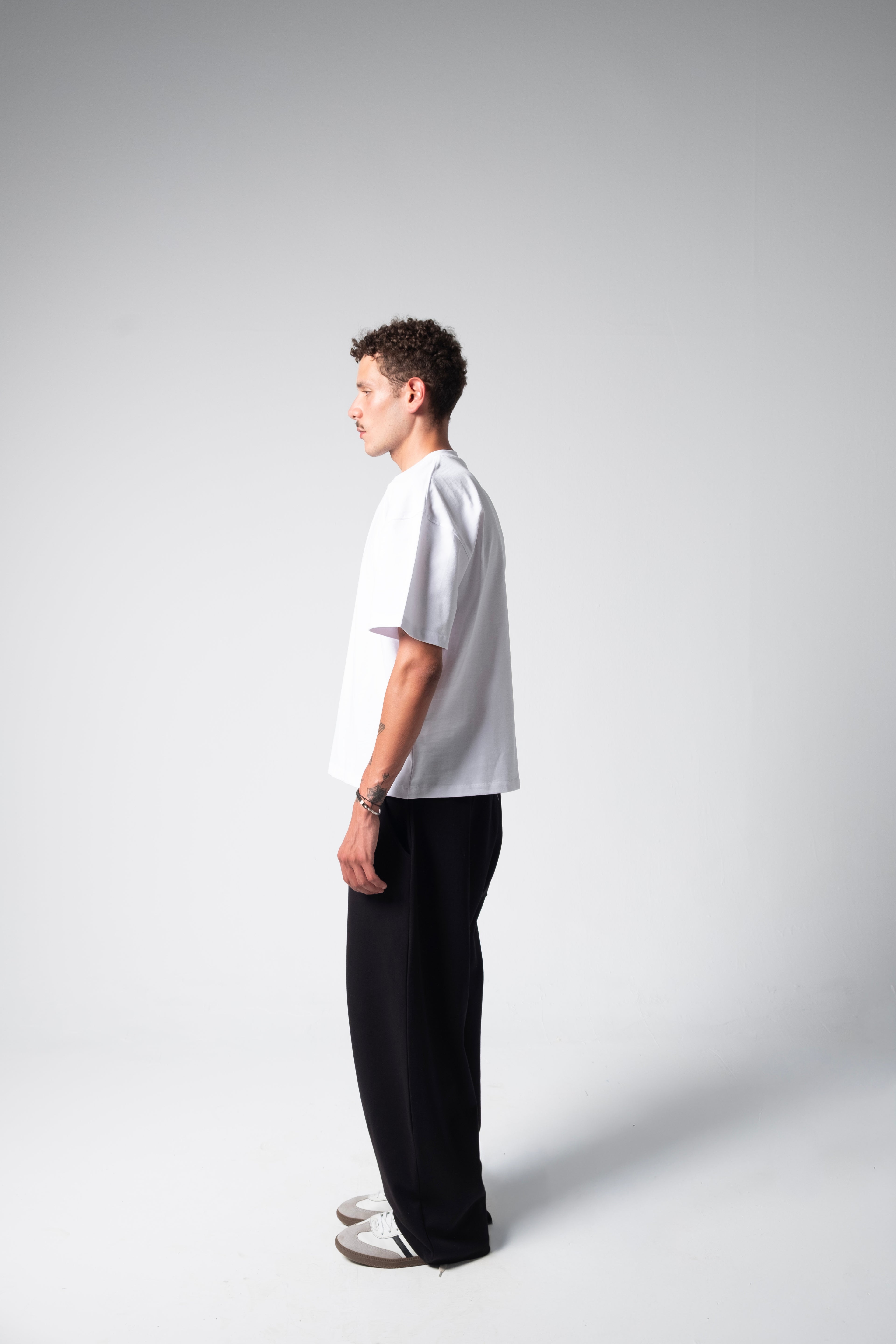 ROULETTE SWEATPANTS — BLACK