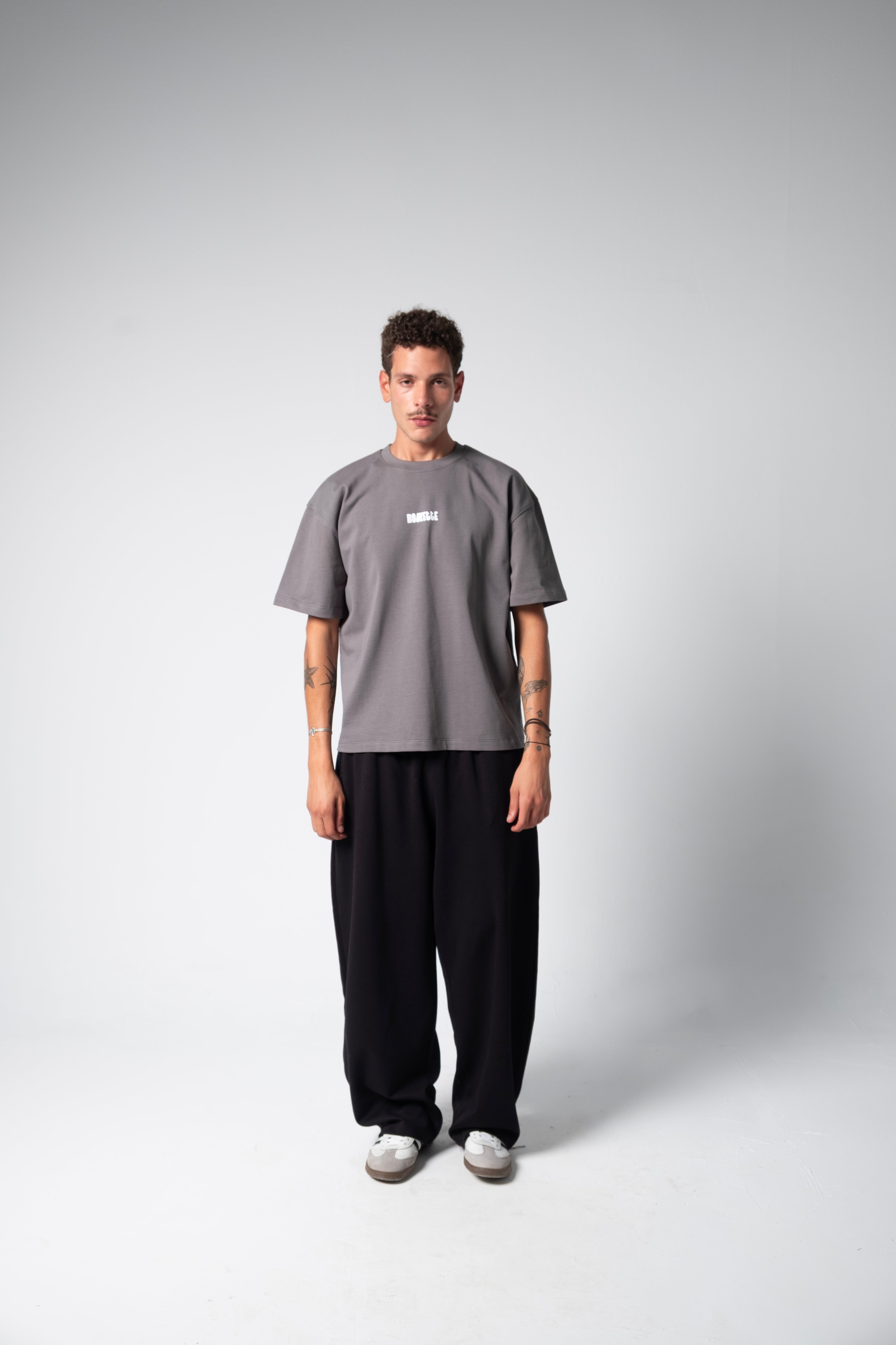 ROULETTE TEE — DARK GRAY