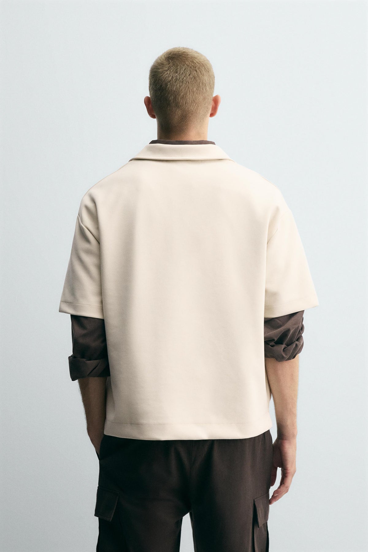 INSTINCT BOXY ZIP — STONE